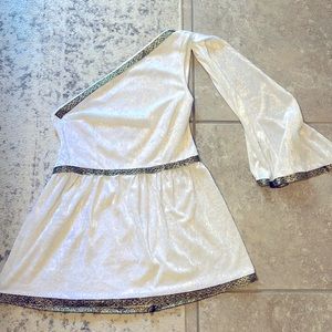 Under wraps toga costume size medium